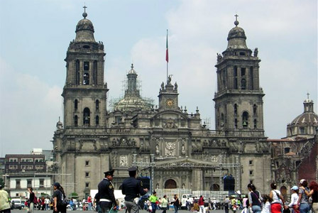 Catedral en México D.F.
