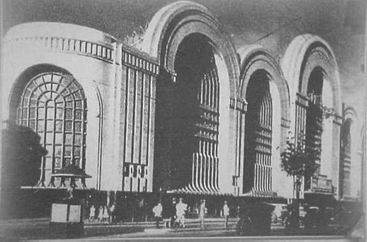 Mercado de Abasto en 1934, Buenos Aires
