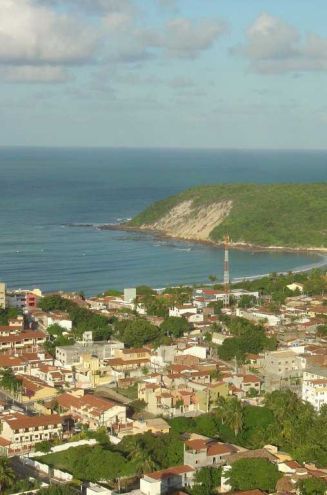 Vista panorámica del centro de Natal, Rio Grande do Norte, Brasil
