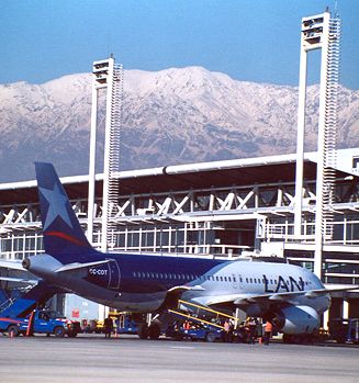 Como moverse en avión por Santiago de Chile