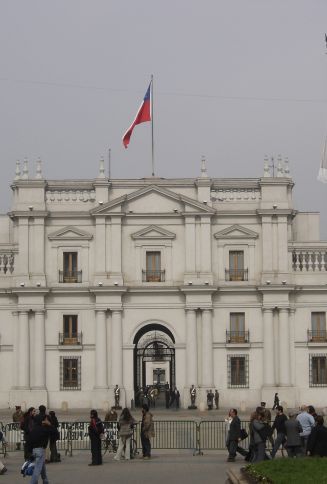 Palacio de la Moneda de Santiago, Chile