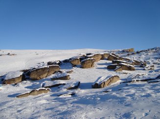 Cerro Huyliche en invierno - El Calafate