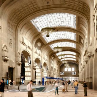 Stazione Centrale de Milán.