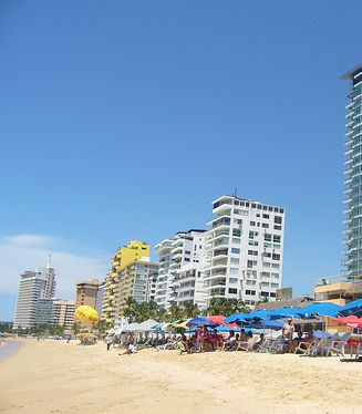 Playa gay de Acapulco - Playa Condesa