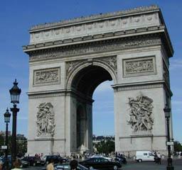 Arco del Triunfo, París, Francia