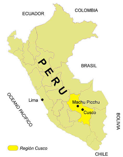 Mapas de Machu Picchu