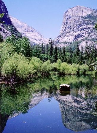 El Valle de Yosemite es el lugar más visitado dentro del parque nacional del mismo nombre