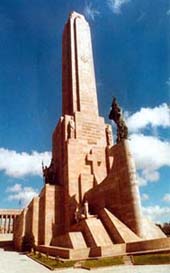 Monumento a la Bandera en la ciudad de Rosario, Santa Fe.