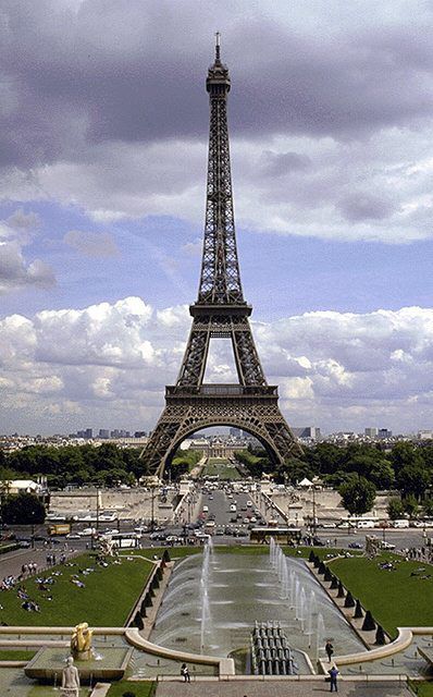 Torre Eiffel de París en Europa